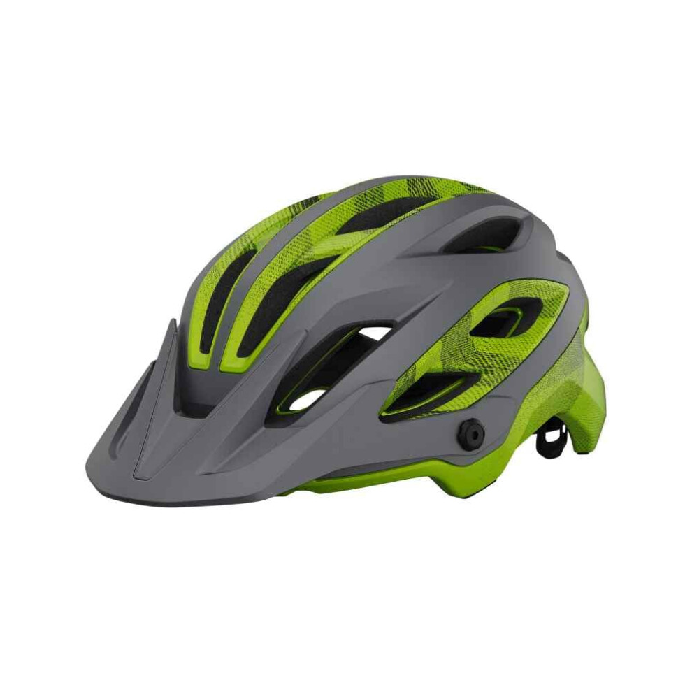 Giro Merit Spherical Adult Dirt Bike Helmet - Matte Metallic Black/Ano Lime - Size L (59-63 cm)-image-OPC-PGSZFFD-NEW