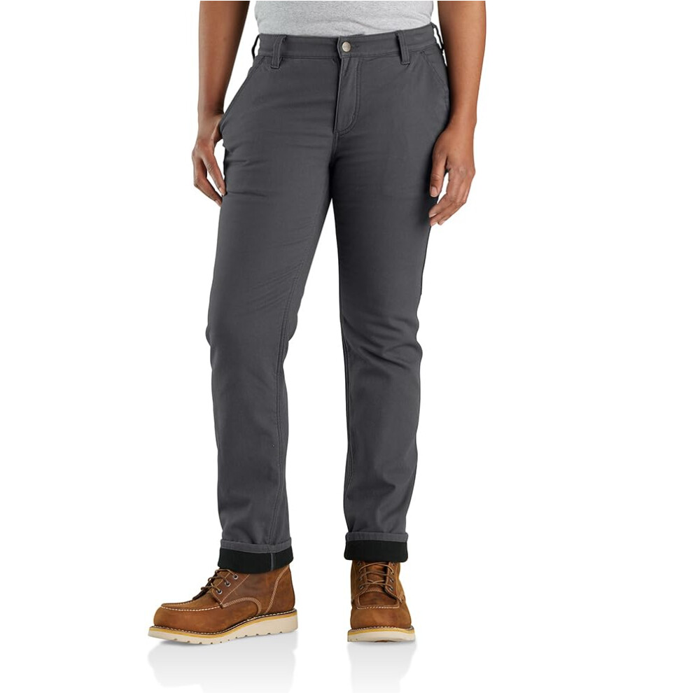 Carhartt Women's The Essential Lined Canvas Pant  Shadow