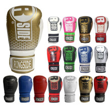 Ringside Apex Flash Sparring-Handschuhe, IMF-Tech Boxhandschuhe mit sicherer Handgelenkst tze, Synthetik-Boxhandschuhe f r Damen und Herren, Wei
