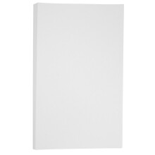 JAM PAPER Vellum Bristol 65lb Karton – 11 x 17 Ledger Size Coverstock – 147 g/m² – Weiß – 50 Tabloidblätter/Packung