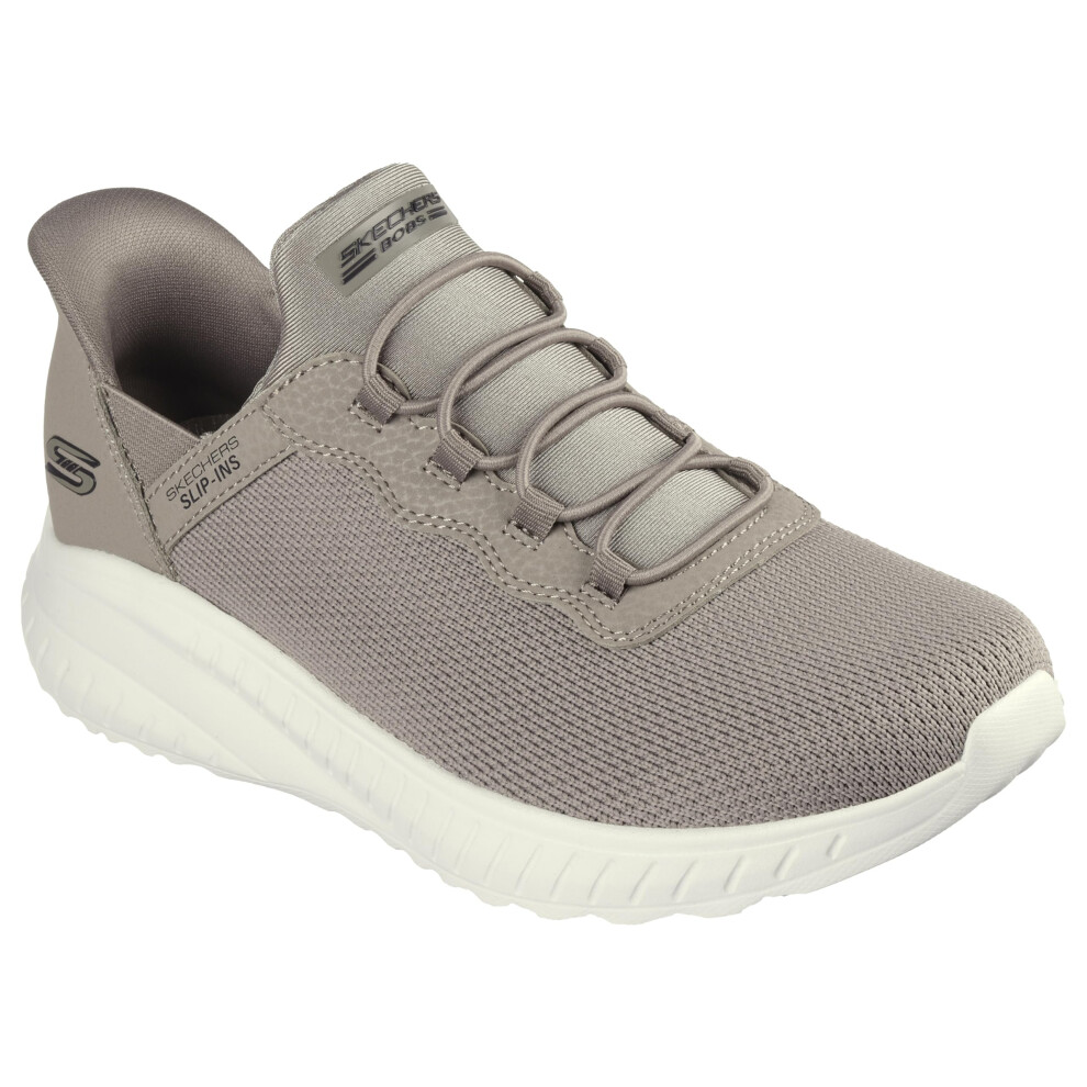 Skechers Women's Hands Free Slip-Ins Bobs Squad Chaos-Daily Inspiration Sneaker Taupe 12