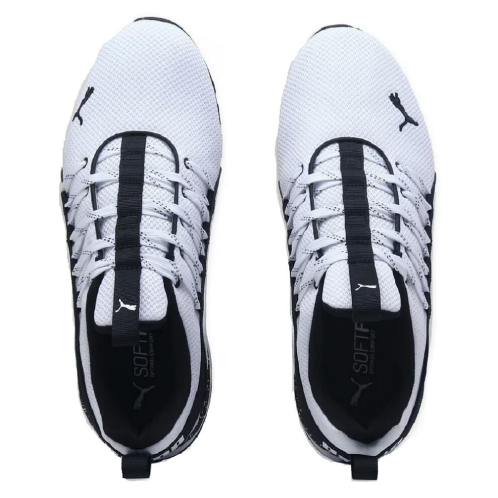 PUMA Mens Axelion Cross Trainer  Mens White Mens Black  10