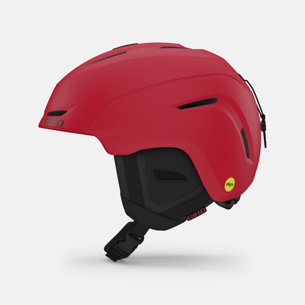 Giro Neo MIPS Ski Helmet - Snowboard Helmet for Men  Women & Youth - Matte Bright Red - L (59-62.5cm)