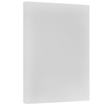 JAM PAPER Vellum Bristol 65lb Karton – Einband im Ledger-Format 11 x 17 – 147 g/m² – Grau – 50 Tabloidblätter/Packung