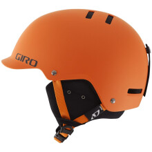 Capacete de esqui Giro Surface S - Capacete de snowboard para homens, mulheres e jovens - Matte Ano Orange Small