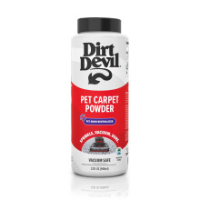 Polvo para alfombras Dirt Devil Pet de 32 oz, refrescante para habitaciones y eliminador de olores de mascotas, aroma a viento tropical, para asp