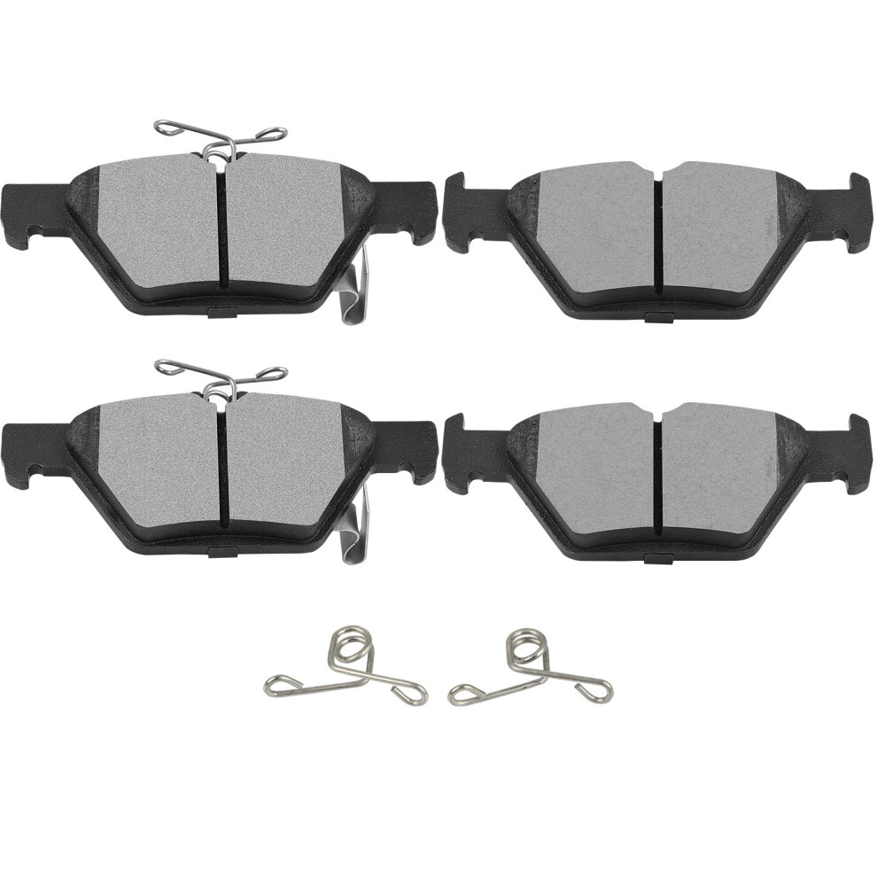 Scitoo D1808 Ceramic Brake Pads Sets Rear W/Hardware Replacement For Subaru For Ascent/For Crosstrek/For Forester/For Legacy/For Outback/For Wrx 198519876305