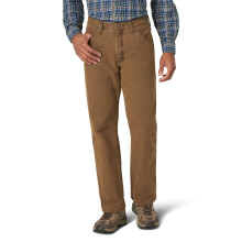 Wrangler Herren Rugged Wear Woodland Thermal Jean Nachtbraun 32x34