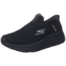 Skechers Miesten maksimipehmusteet - Slip-on juoksukengt, joissa on muistivaahto, musta 10 X-Wide