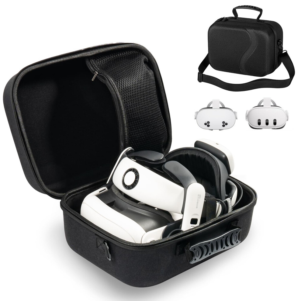 Photos - Console Accessory Carrying Case for Meta Quest 3/ 3S Travel Bag Compatible with BOBOVR S3 Pro/ E3 Pro/Kiwi Design Head Strap Controllers and O