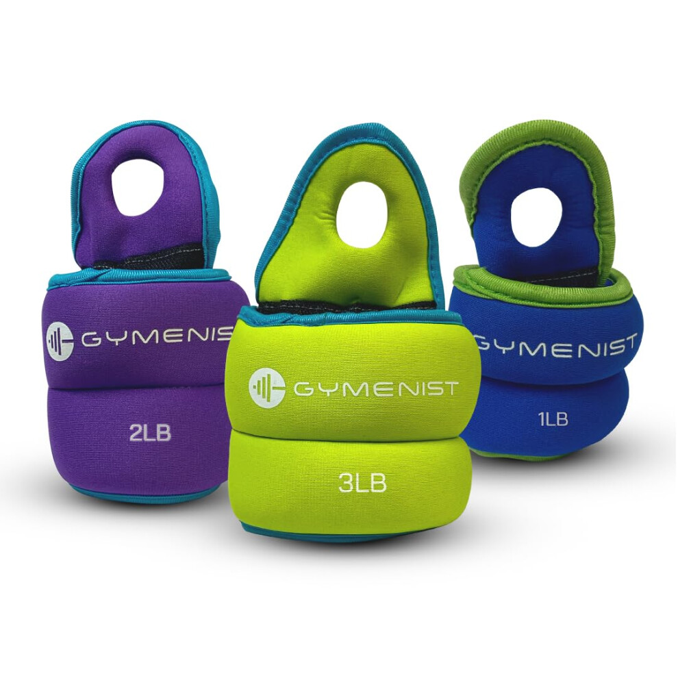 Paire de poids pour poignets avec trou pour le pouce, id   al pour les entra   nements de fitness, de course     pied et tous types d'exercices cardio