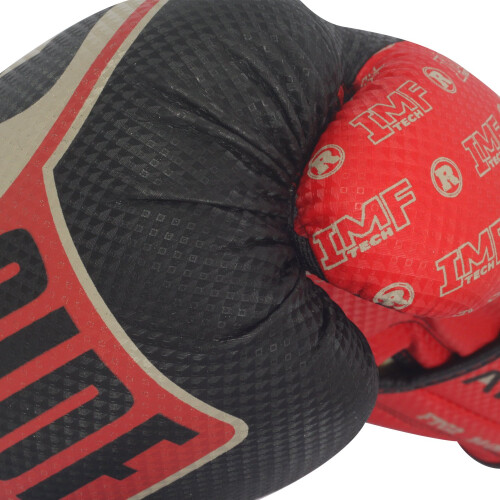 Ringside Apex Flash Boksning Tr?nings Sparring Handsker RD/BK 16 oz R?d/Sort 2