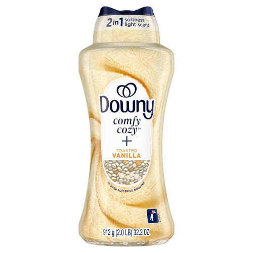 Perle profumate Downy Comfy Cozy, Vaniglia Tostata, 32.2 oz, Morbidezza e Freschezza