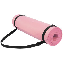 Fitvids jgaszonyeg 1/2 hvelykes extra vastag, nagy surusgu edzoszonyeg szakadsgtl jgaszonyeg hordszjjal, klnfle jgagyakorlatokhoz alkalma