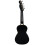 Fender Fender Monterey Concert Ukulele - Μαύρο Πακέτο με Δέκτη Gig Bag και Εκπαιδευτικό DVD Austin Bazaar 3