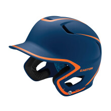 Easton | Z5 2.0 Schlaghelm | Baseball | Senior (7 1/8"""" - 7 1/2"""") | Matt zweifarbig Marineblau/Orange