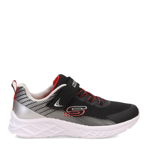 Skechers Skechers Scarpe Sneakers Microspec Ii per Bambini, Nero/Argento, 11.5 2