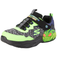 Skechers Boy's Creature-Lights Sneaker Black/Lime 3 Little Kid