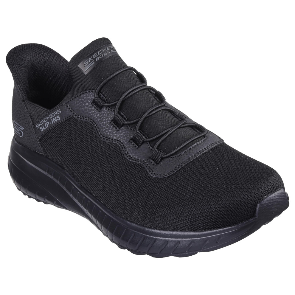 Skechers Men's Hands Free Slip-Ins Bobs Squad Chaos-Daily Hype Sneaker / 11 Black
