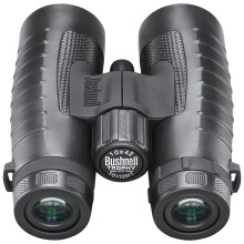 Binocolo Bushnell Trophy XLT 10x42 mm per cacciatori e birdwatching, impermeabile, per adulti, con angolo di visione di 6,2 mm, nero