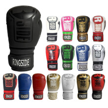 Ringside Apex Flash Sparring-Handschuhe, IMF-Tech Synthetische Boxhandschuhe mit sicherer Handgelenkst tze, ideal f r M nner und Frauen, Schwarz