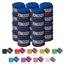 Ringside mexicansk stil bokseh?ndbind (10 par pakke) Bl? One Size