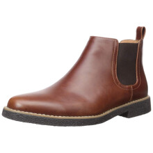 Deer Stags Herr Rockland Chelsea Boot, Redwood/Mörkbrun, 8 Bred