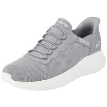 Skechers Men's Hands Free Slip-ins Bobs Squad Chaos-Daily Hype Sneaker  Grey  12