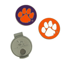 Tmov sil Clemson Tigers Kloboukov spona a 2 znacky na mcky