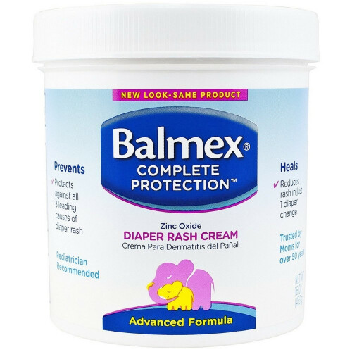 Balmex Windeldermatitis-Creme mit Zinkoxid, 16 oz (2er-Pack)