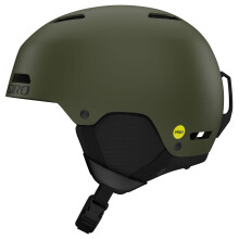 Capacete de esqui Giro Ledge MIPS - Capacete de snowboard para homens, mulheres e jovens - Matte Trail Green - L (59-62,5 cm)