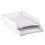JAM PAPER Stackable Paper Trays - White - Desktop Document  Letter  & File Organizer Tray - 2/Pack 3