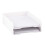 JAM PAPER Stackable Paper Trays - White - Desktop Document  Letter  & File Organizer Tray - 2/Pack 1