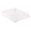 JAM PAPER Stackable Paper Trays - White - Desktop Document  Letter  & File Organizer Tray - 2/Pack 4
