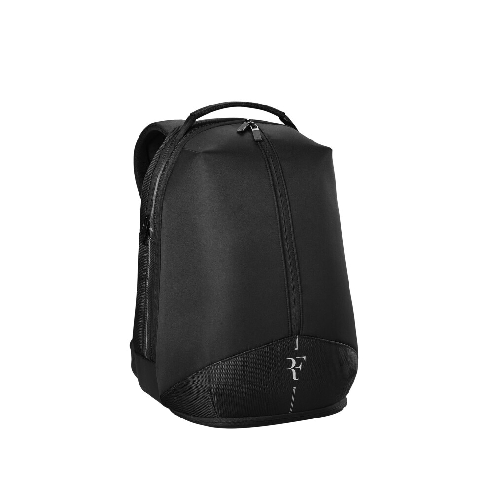 WILSON RF Tennis Backpack - Holds up to 2 Rackets  Black