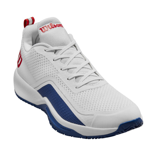 Wilson WILSON Herren Sneaker Wei  /Deja Vu Blau Rot 12 1