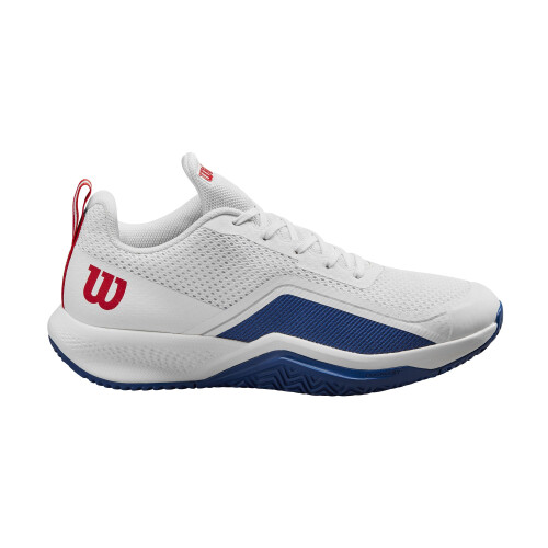 Wilson WILSON Herren Sneaker Wei  /Deja Vu Blau Rot 12