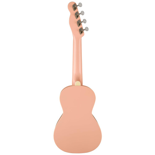 Fender Fender Monterey Concert Ukulele  Shell Pink Bundle tskahangolval s Austin Bazaar oktat DVD-vel 2
