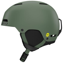 Giro Ledge FS MIPS Casco de esqu - Casco de snowboard para hombres Mujeres y jvenes - Matte Hedge Green - S (52-55.5 cm)