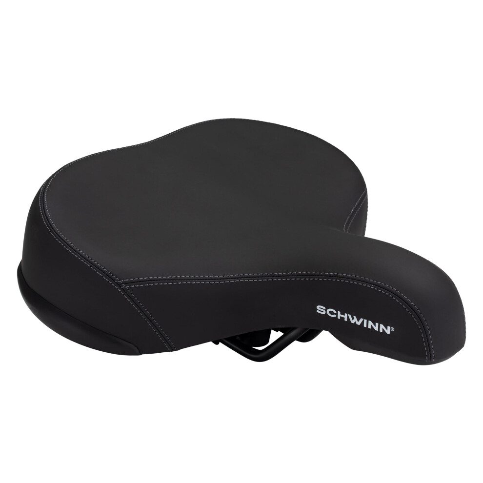 Schwinn Cruiser Bike Saddle with Foam and PU Cover
