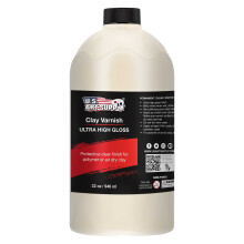 U.S. Art Supply Professional High Gloss Nuring Art Art Topcoat i gliniane lakier 32 uncje. (Quart) - Wyczysc trwale wykonczenie ochronne do wylew