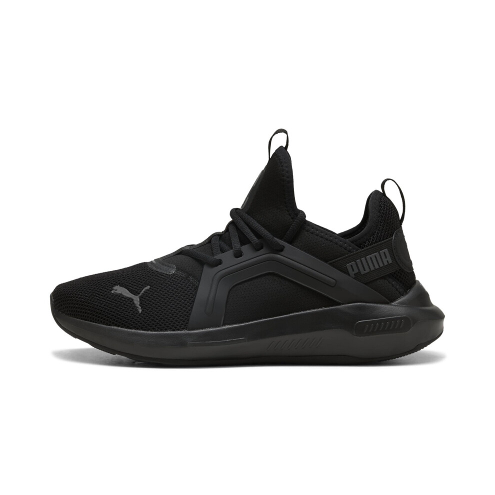 PUMA Men's Softride Enzo 5 Cross Training Shoes  Black-Cool Dark Gray  13