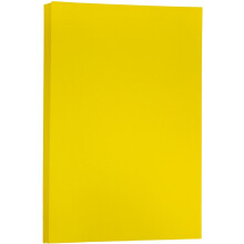 JAM PAPER Ledger 65lb Karton – 11 x 17 – Tabloid-Einband – 176 g/m² – gelbes Recycling – 50 Blatt/Packung