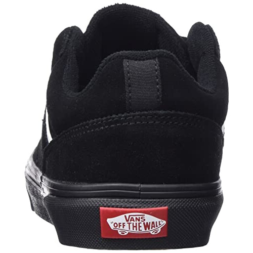 Vans Vans Men's Seldan Low-Top Sneaker  Suede Black/Black  8.5 2