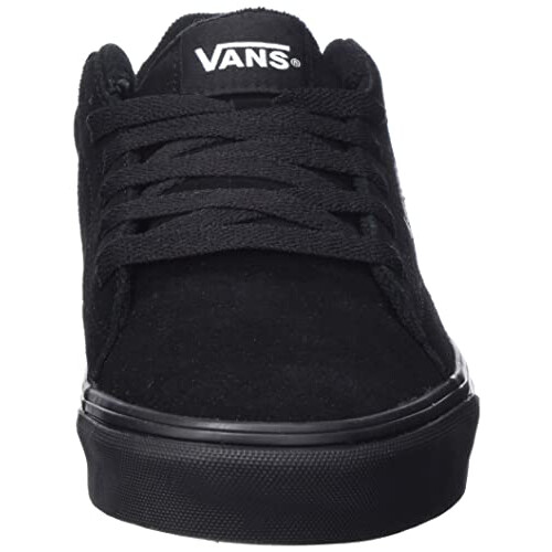 Vans Vans Men's Seldan Low-Top Sneaker  Suede Black/Black  8.5 1