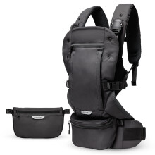 Portabeb s Colugo: portabeb s ajustable, ligero y transpirable, para reci n nacidos hasta 15 kg (negro)