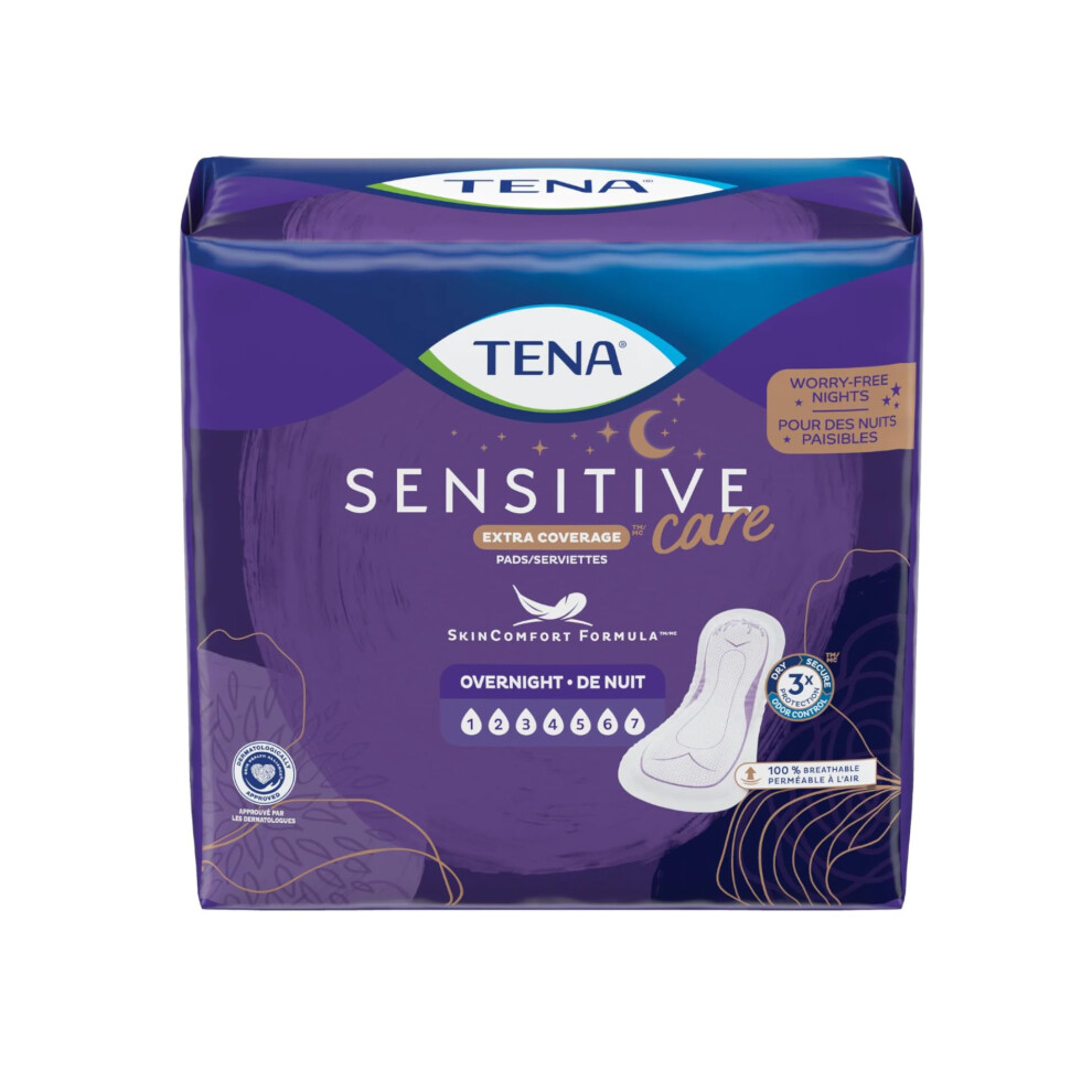 TENA Incontinence Pads for Women  Overnight  28 Count (1 Pack)-image-OPC-PGT565C-NEW
