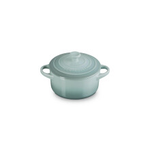 Le Creuset Stengods Mini Rund Cocotte 24 oz. Havssalt