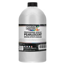 Pouring Masters Professional Acryl Parelmoer Mengeffecten Medium 32 oz. (Quart) - Cre?r parelmoer iriserende metallic effecten Verbeter de consistent