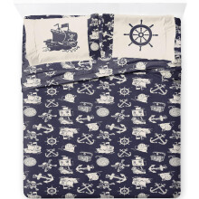 Jay Franco Disney Nightmare Before Christmas Queen Size Sheet Set - Super Soft 4 Piece Bedding Set - Ombre Microfiber Sheets Includes Reversible Pill